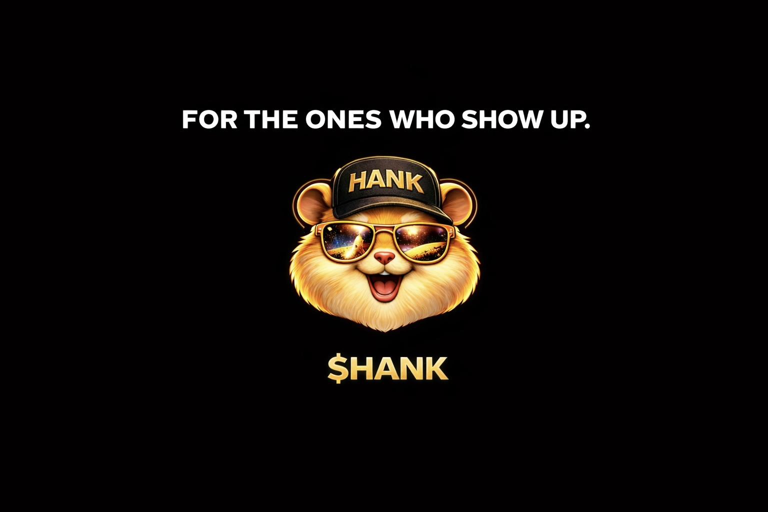 For the ones who show up — $HANK